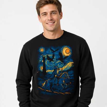 Starry Night Wizard Sweatshirt