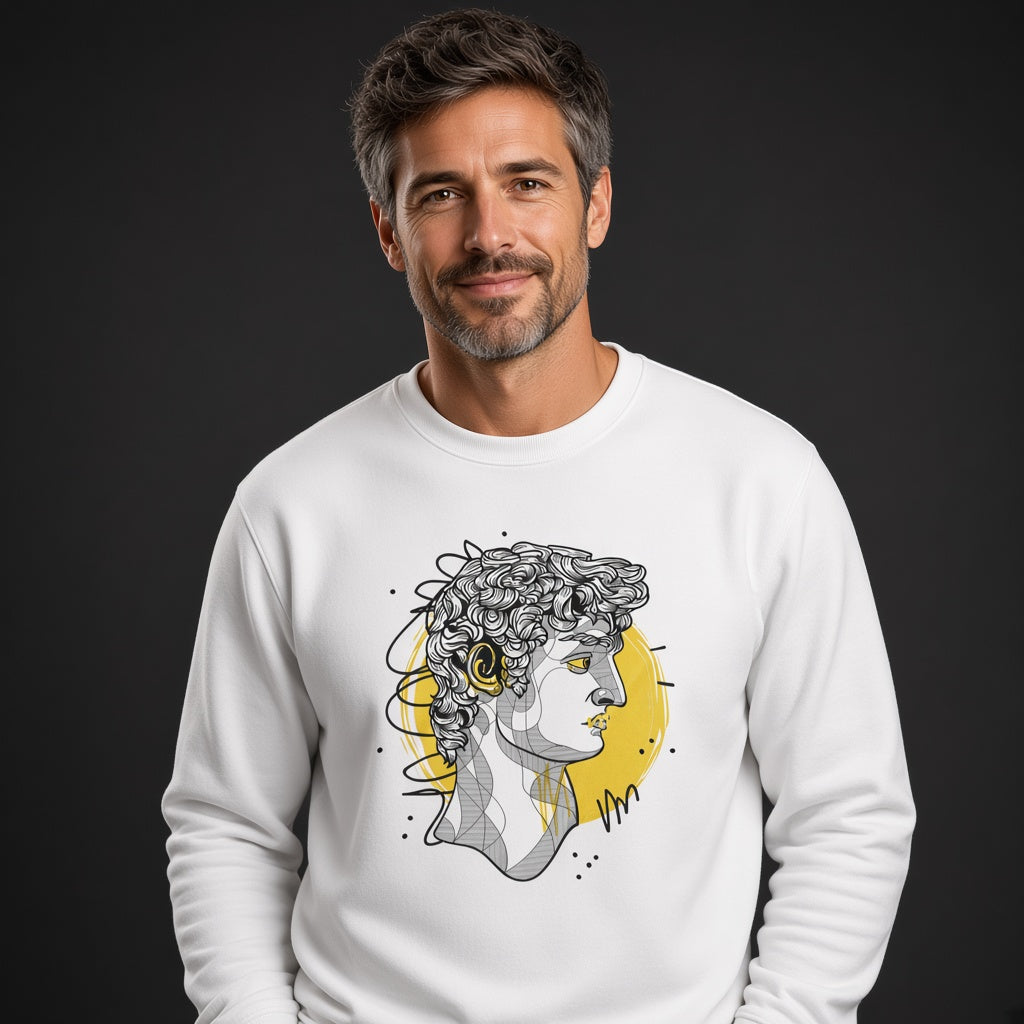 Roman profile sweatshirt, funny sweatshirt, graphic shirts, unisex tshirt, printed sweatshirt