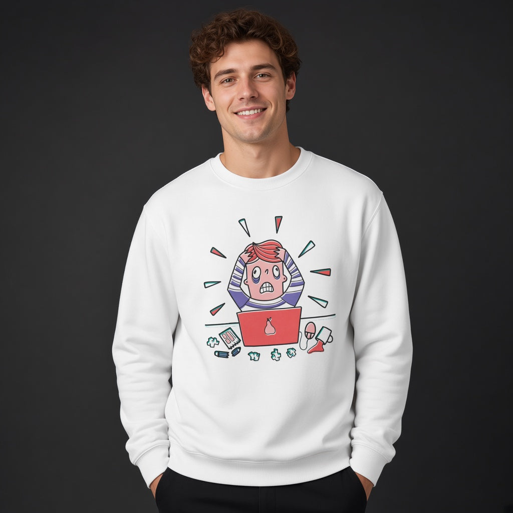 IT guy sweatshirt, funny sweatshirt, graphic shirts, unisex tshirt, printed sweatshirt