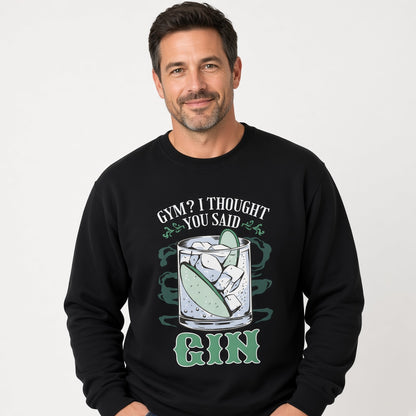 Gin tonic drink sweatshirt, graphic shirts, unisex tshirt, funny printed sweatshirt