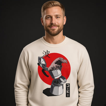 Great Coffee Wave Sweatshirt