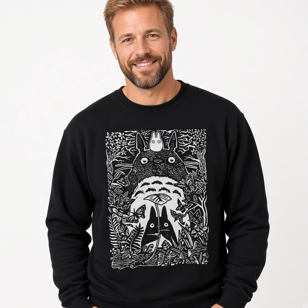 Forest Spirit Neighbor Sweatshirt, Funny Unisex sweatshirt