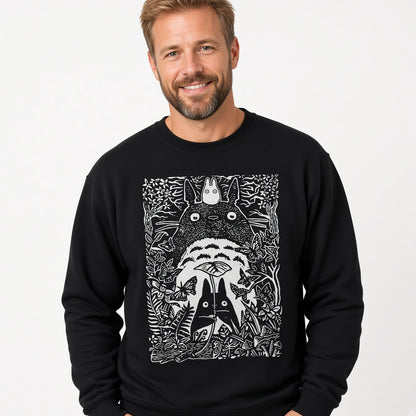 Forest Spirit Neighbor Sweatshirt, Funny Unisex sweatshirt