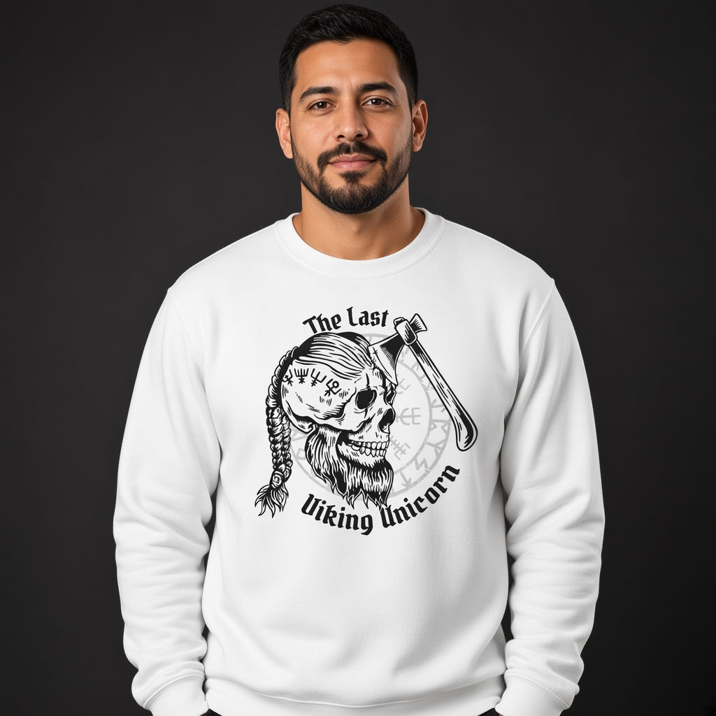 Viking unicorn sweatshirt, funny sweatshirt, graphic shirts, Anime unisex tshirt
