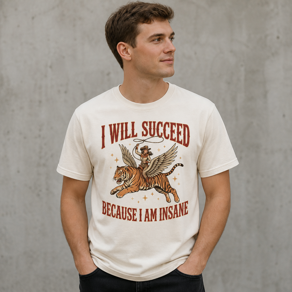 I Will Succeed Because I Am Insane T-Shirt
