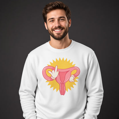 Vagina sweatshirt, funny sweatshirt, graphic shirts, unisex tshirt, printed sweatshirt
