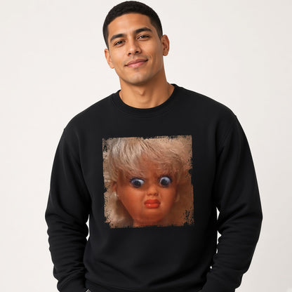 90s Doll Face Meme Sweatshirt