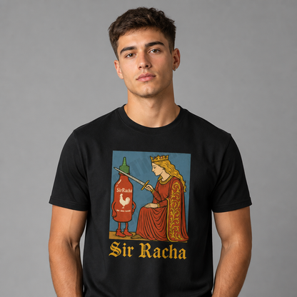 Funny Sir Racha Knight Meme T-Shirt