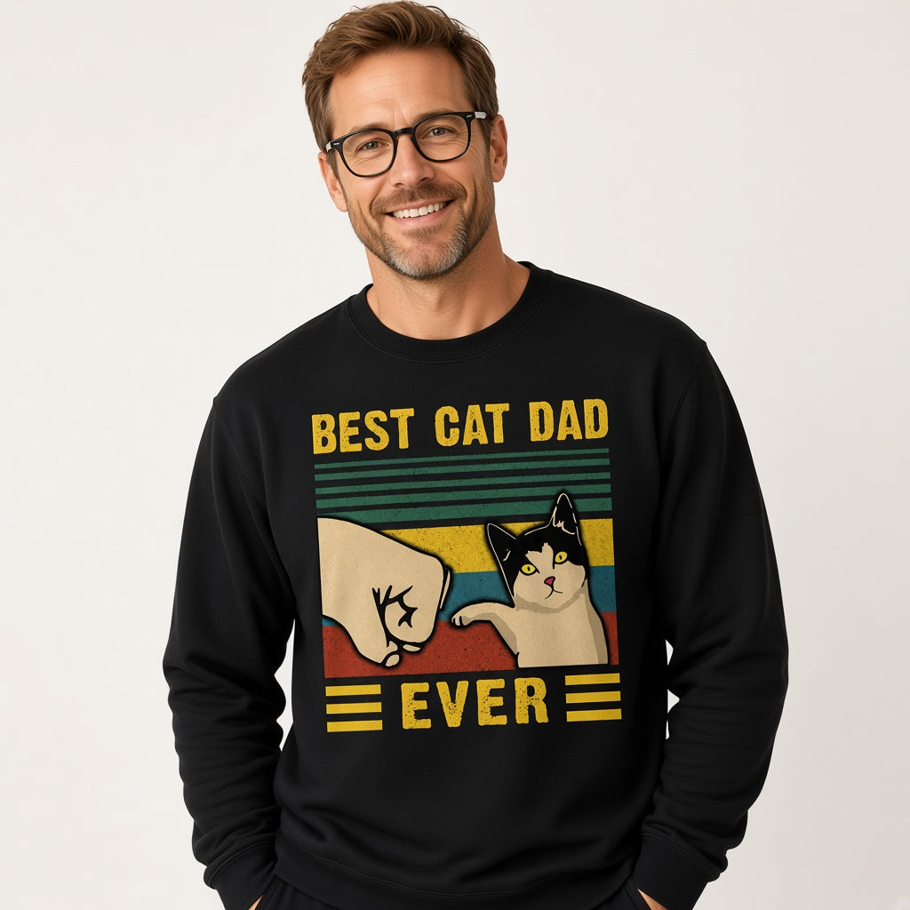 Best Cat Dad Ever Sweatshirt