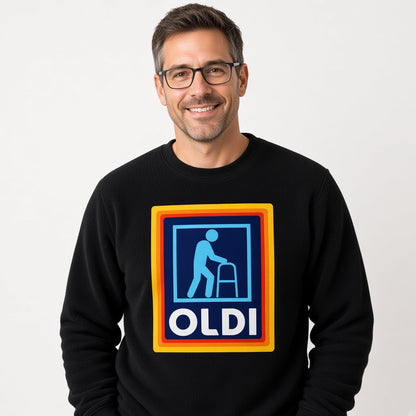Funny OLDI Store Parody Sweatshirt