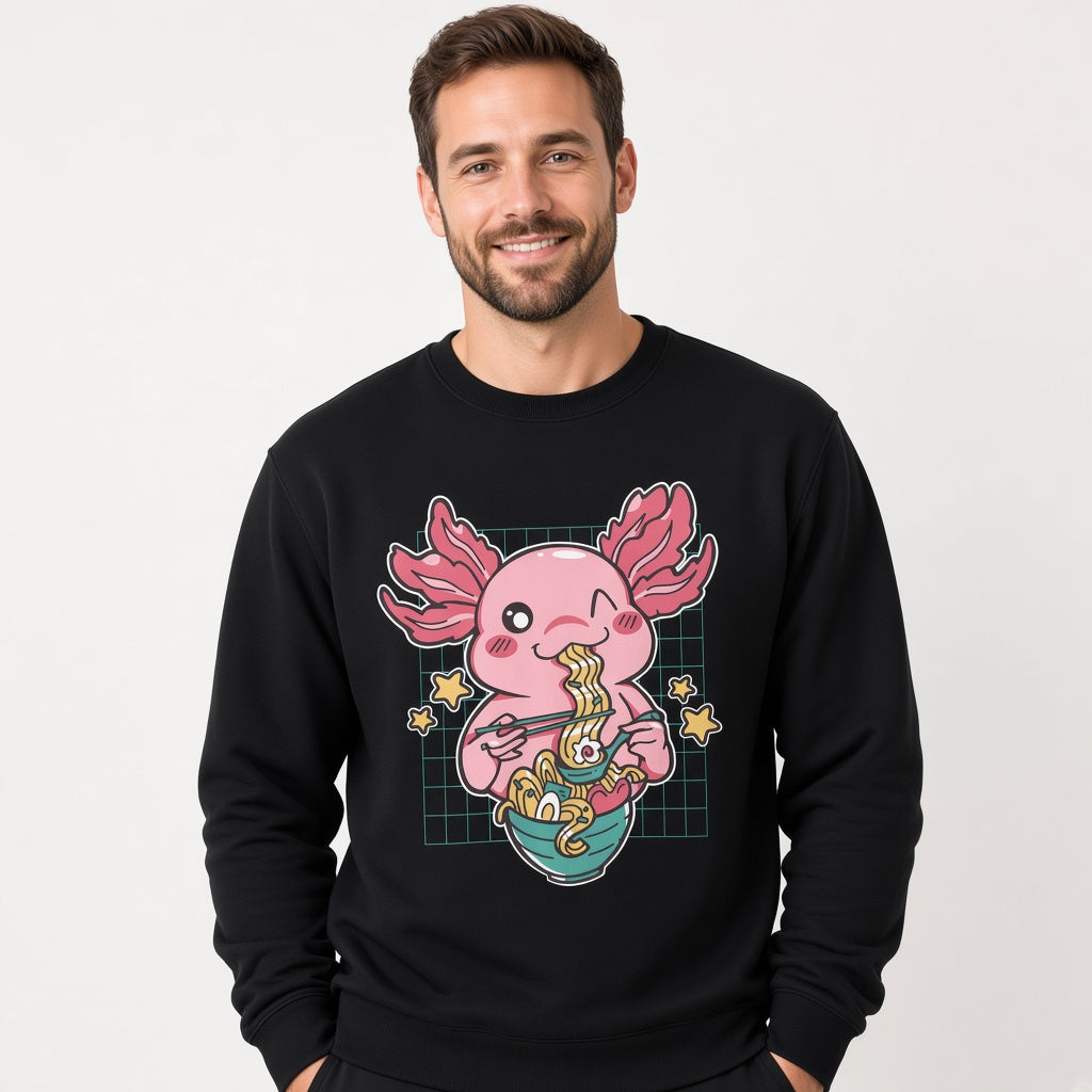 sweatshirt Kawaii axolotl ramen