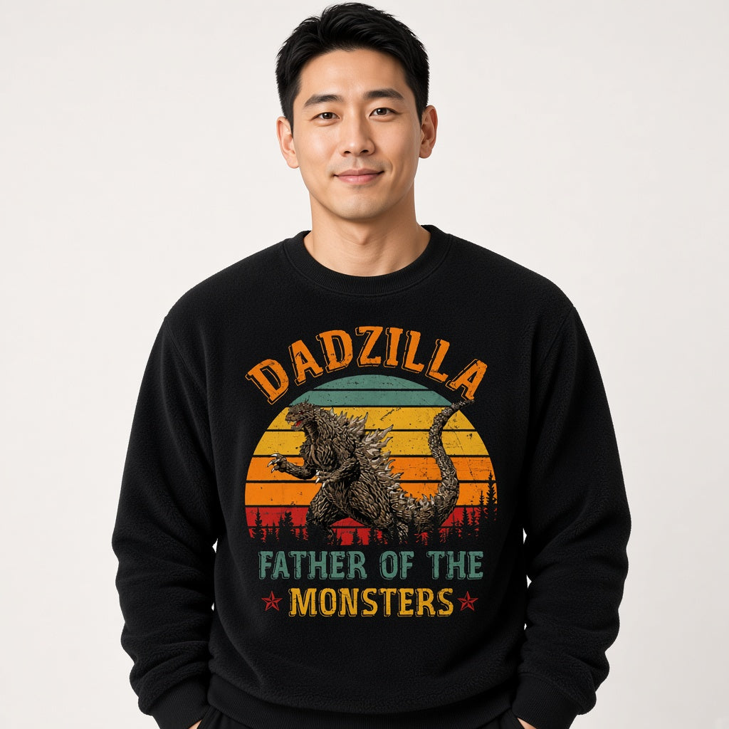 Dadzilla Father of the Monsters Sweatshirt