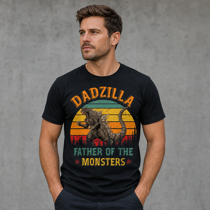 Dadzilla Father of the Monsters T-Shirt