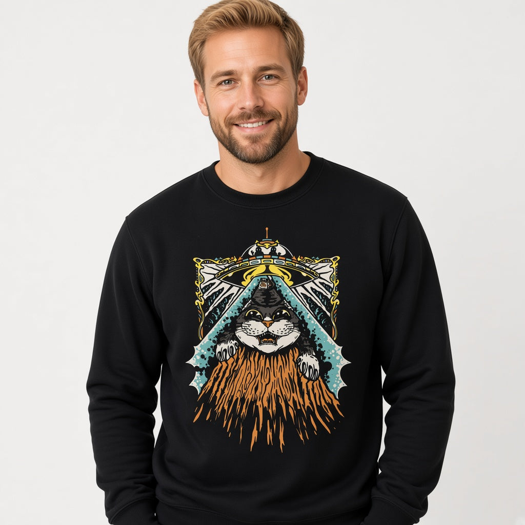 sweatshirt Alien cat