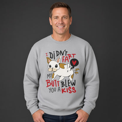 Funny fart french bulldog sweatshirt, funny sweatshirt, graphic shirts, unisex tshirt, printed sweatshirt