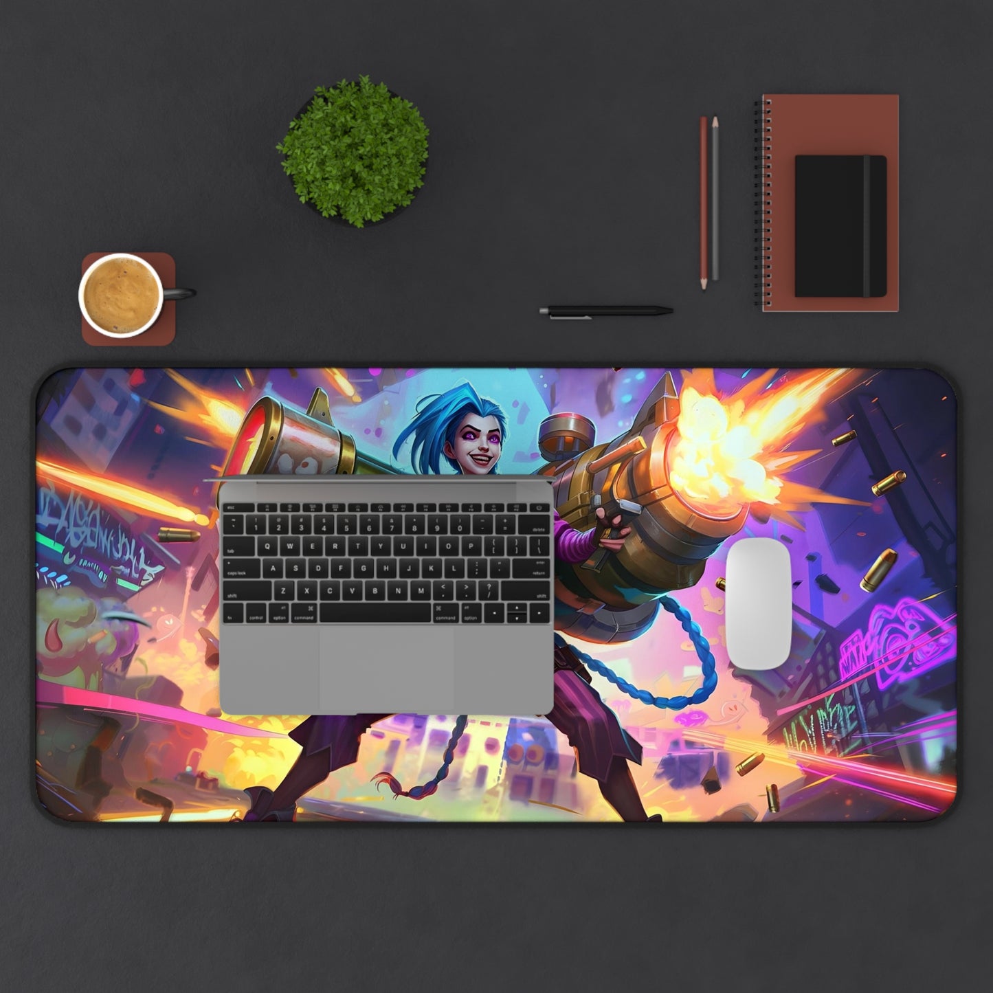 Anime Jinx League of Legends Desk Mat