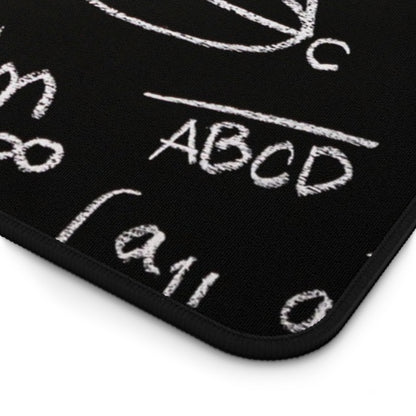 Blackboard Desk Mat, gaming mouse mat, mousepad large, XXL deskpad mouse pad