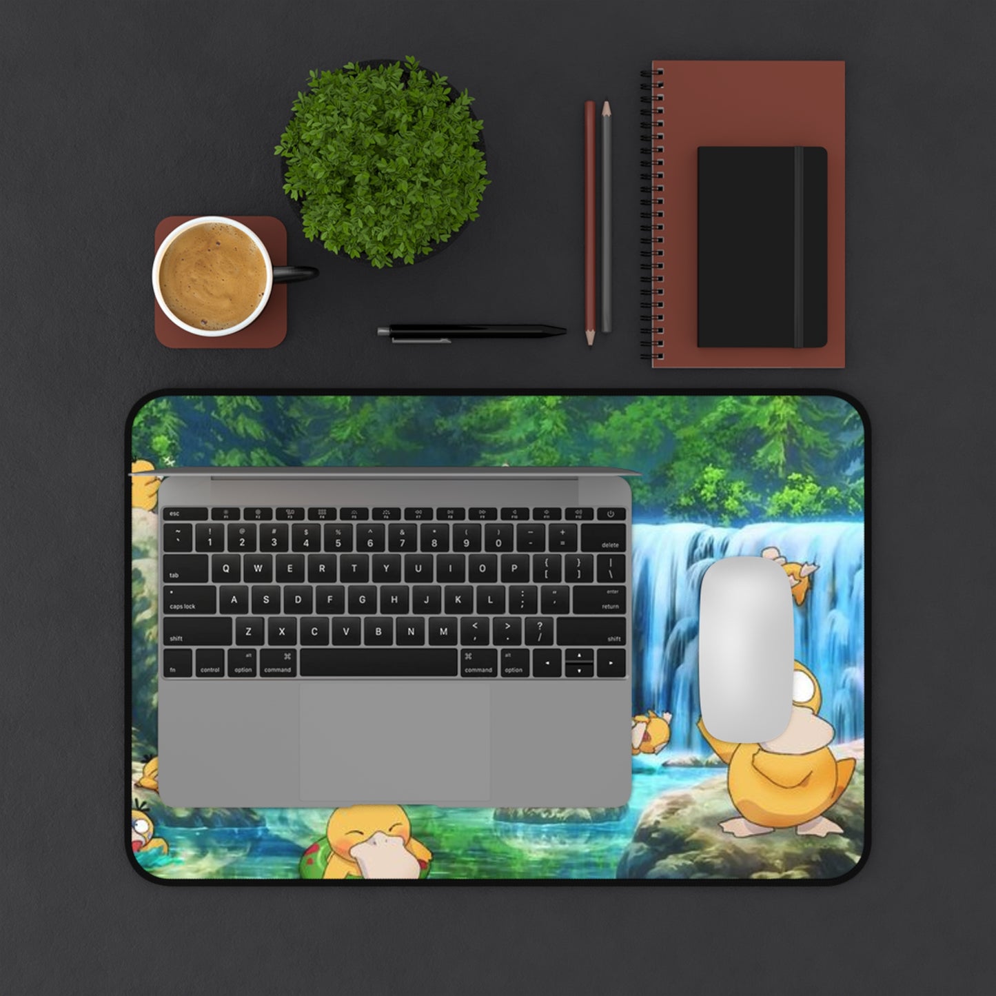 Anime Pokémon Psyduck Desk Mat