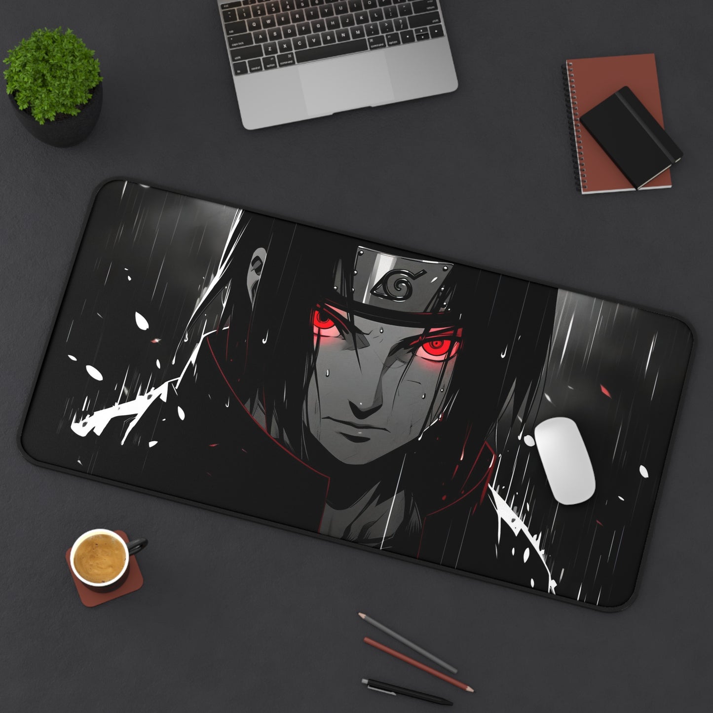 Dark Shinobi Anime Gaming  Desk Mat