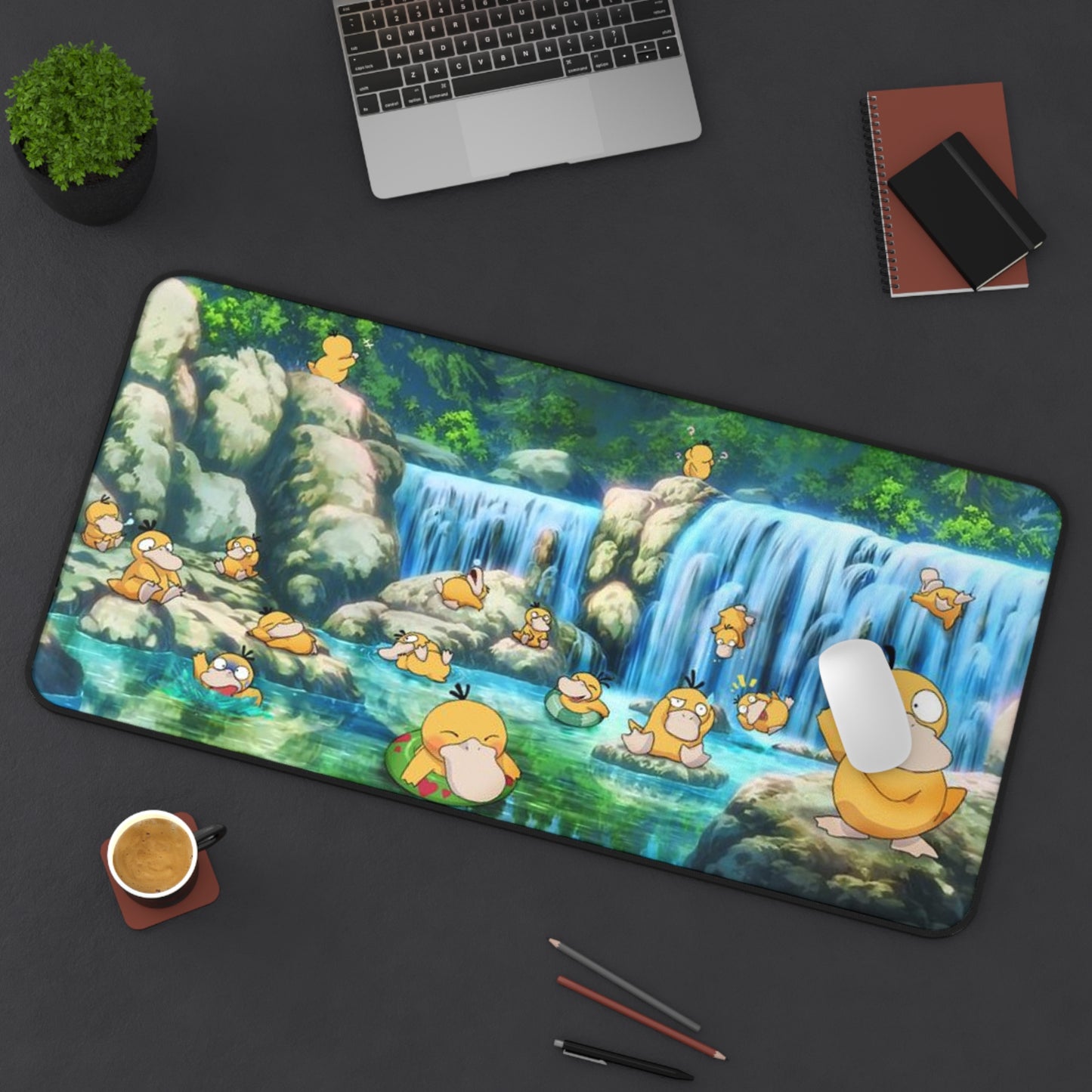 Anime Pokémon Psyduck Desk Mat