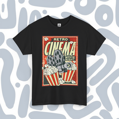 Retro cinema poster T-Shirt, Funny Unisex tee