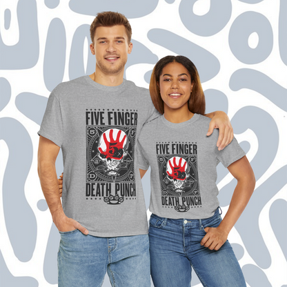 Five Finger Death Punch T-Shirt, Metal Unisex tee