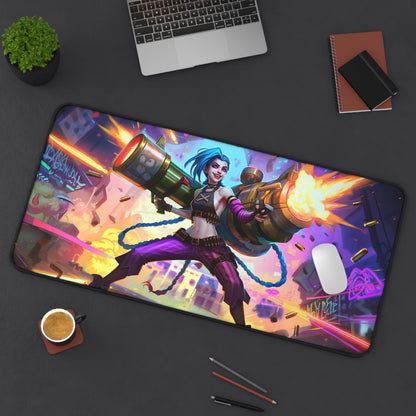 Anime Jinx League of Legends Desk Mat