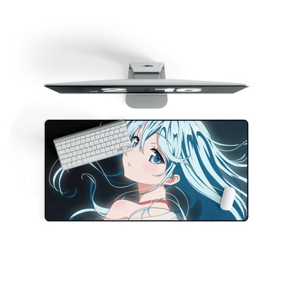 Anime girl Desk Mat, deskmat xl, Gaming keyboard matt, mousepad large, XXL extended deskpad mouse pad, large gaming mousepad - Bolt Print