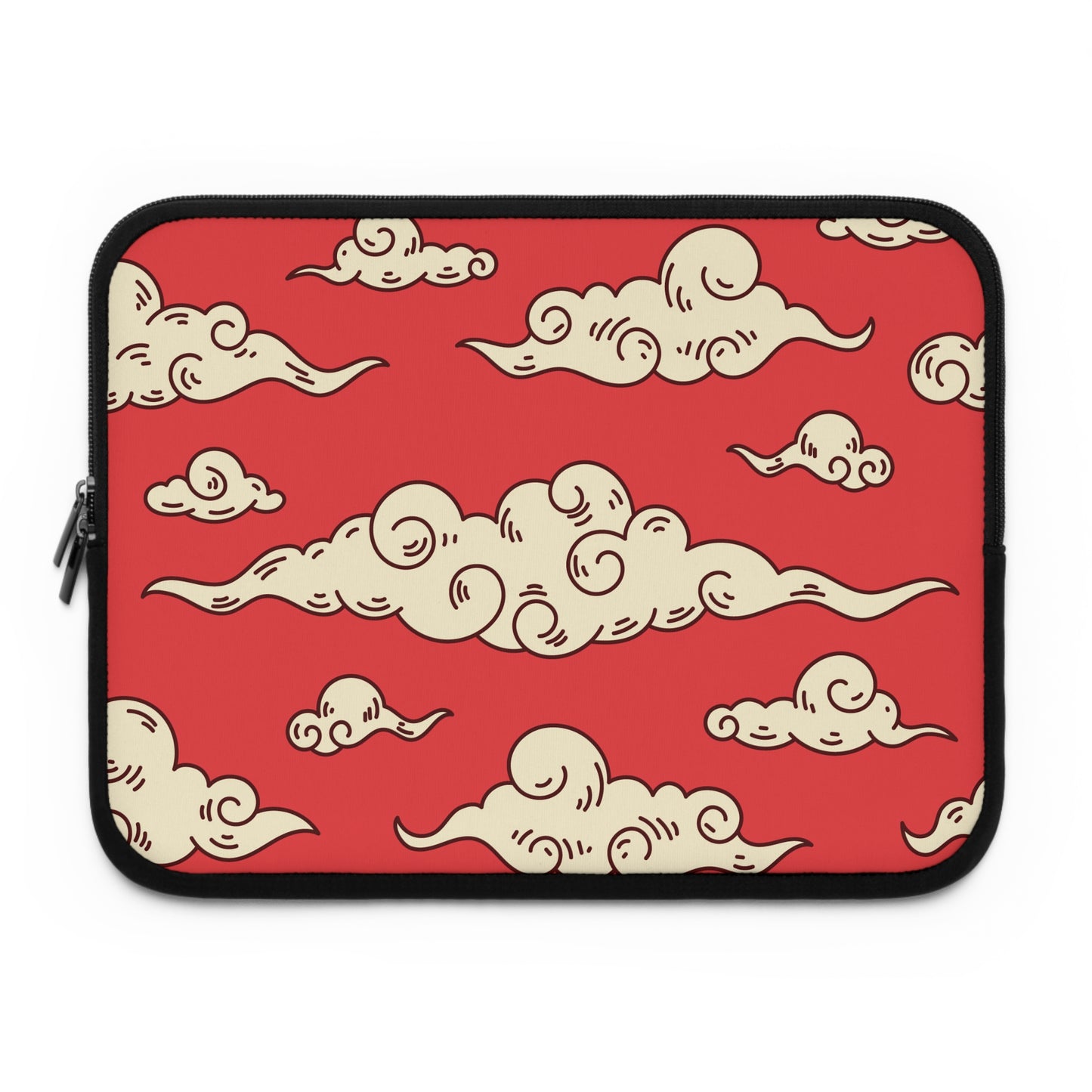 oriental cloud Laptop sleeve macbook or any laptop, anime laptop bag, Laptop carrying case