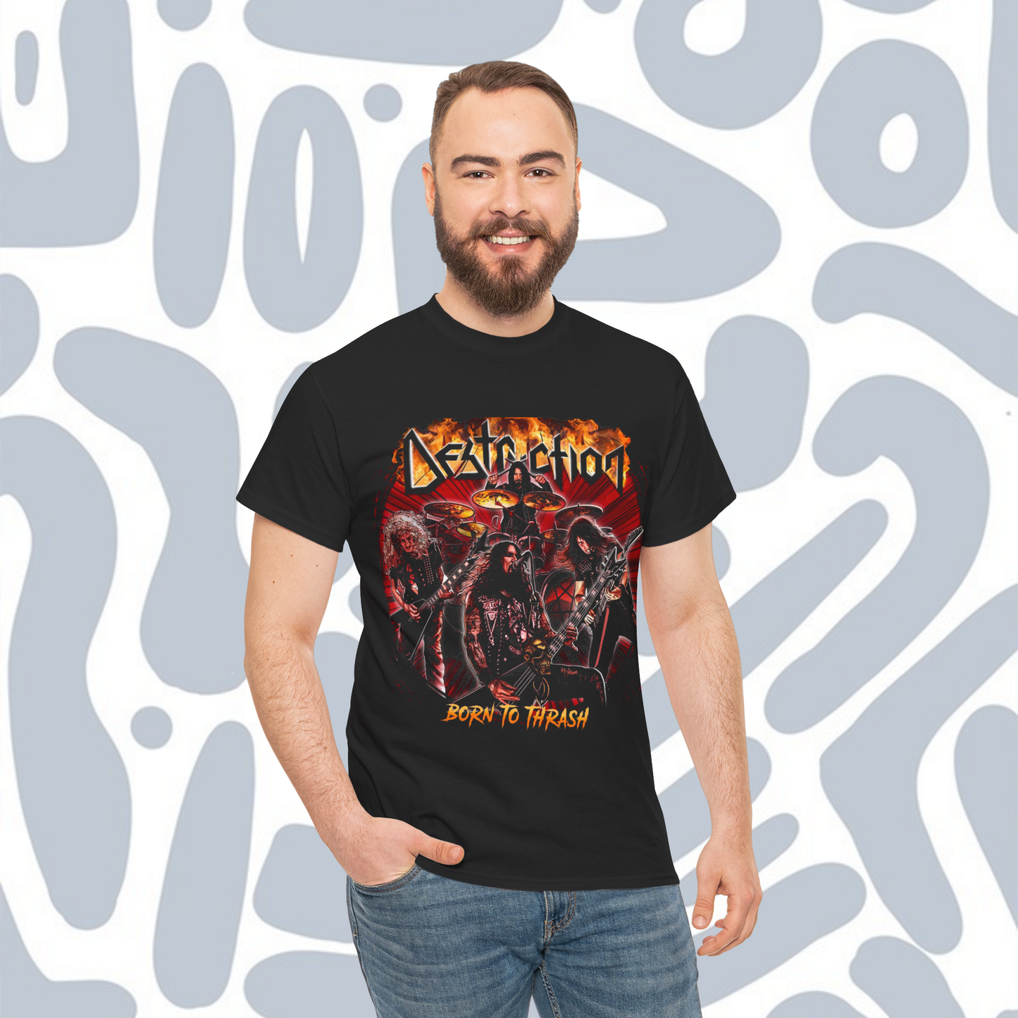 Destruction (Art 3) T-Shirt, Metal Unisex tee