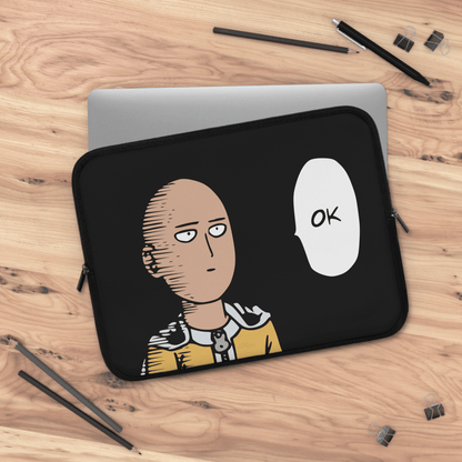 Anime Laptop sleeve macbook or any laptop 12, 13, 14, 16, 17 inch with print, Laptop carrying case, anime laptop case - Bolt Print