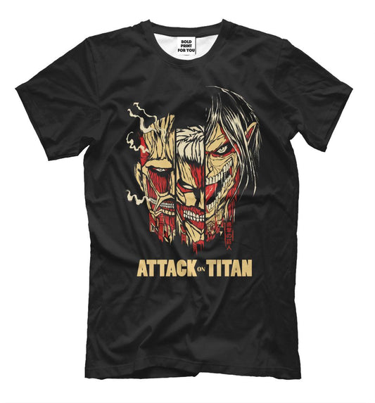 Anime attack on titan shirt, manga tshirt, anime clothing - Bolt Print