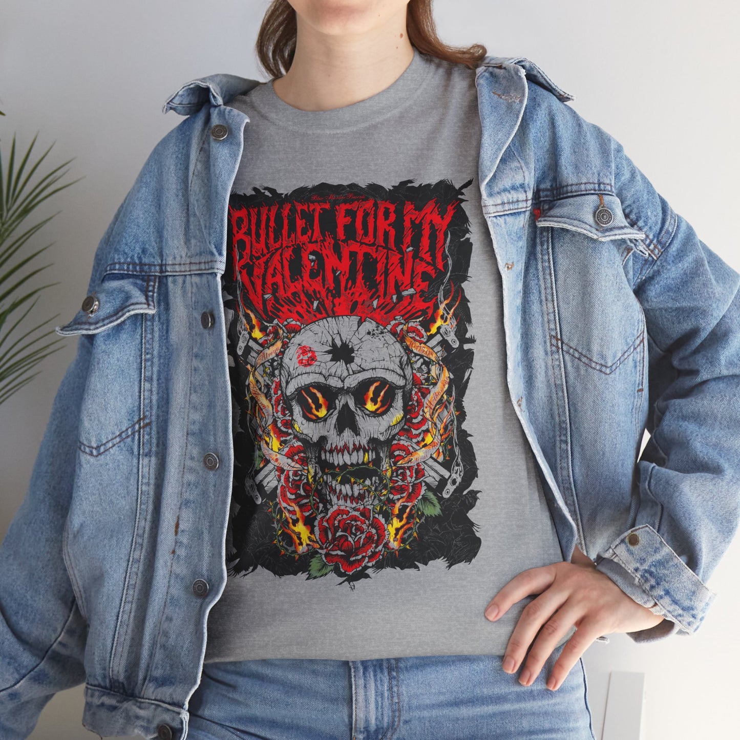 Bullet For My Valentine (art 2)T-Shirt, Metal Unisex tee