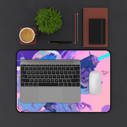 Anime Space Pirate Girl Desk Mat