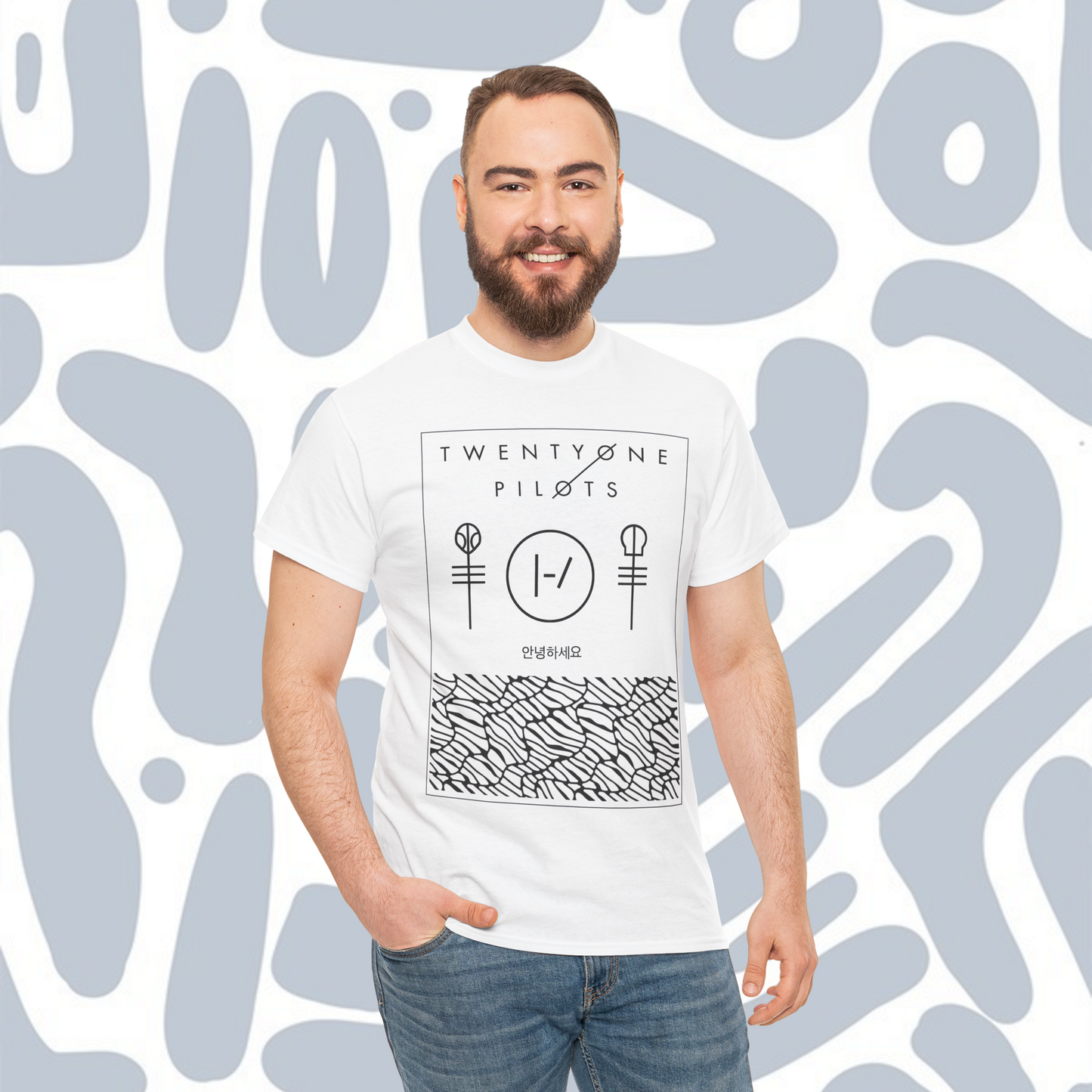 Twenty One Pilots (art 2) T-Shirt, Unisex Metal Merch