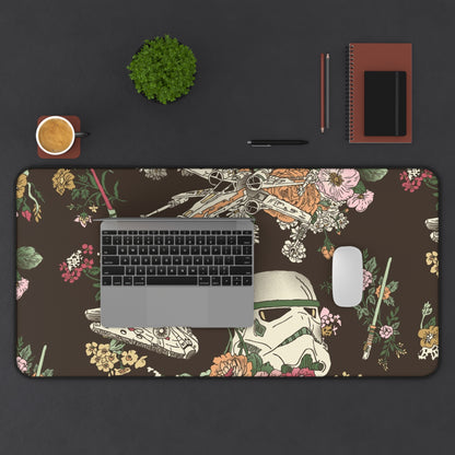 Star Wars Flowers Desk Mat, Gaming keyboard mat, mousepad large, XXL extended deskpad mouse pad