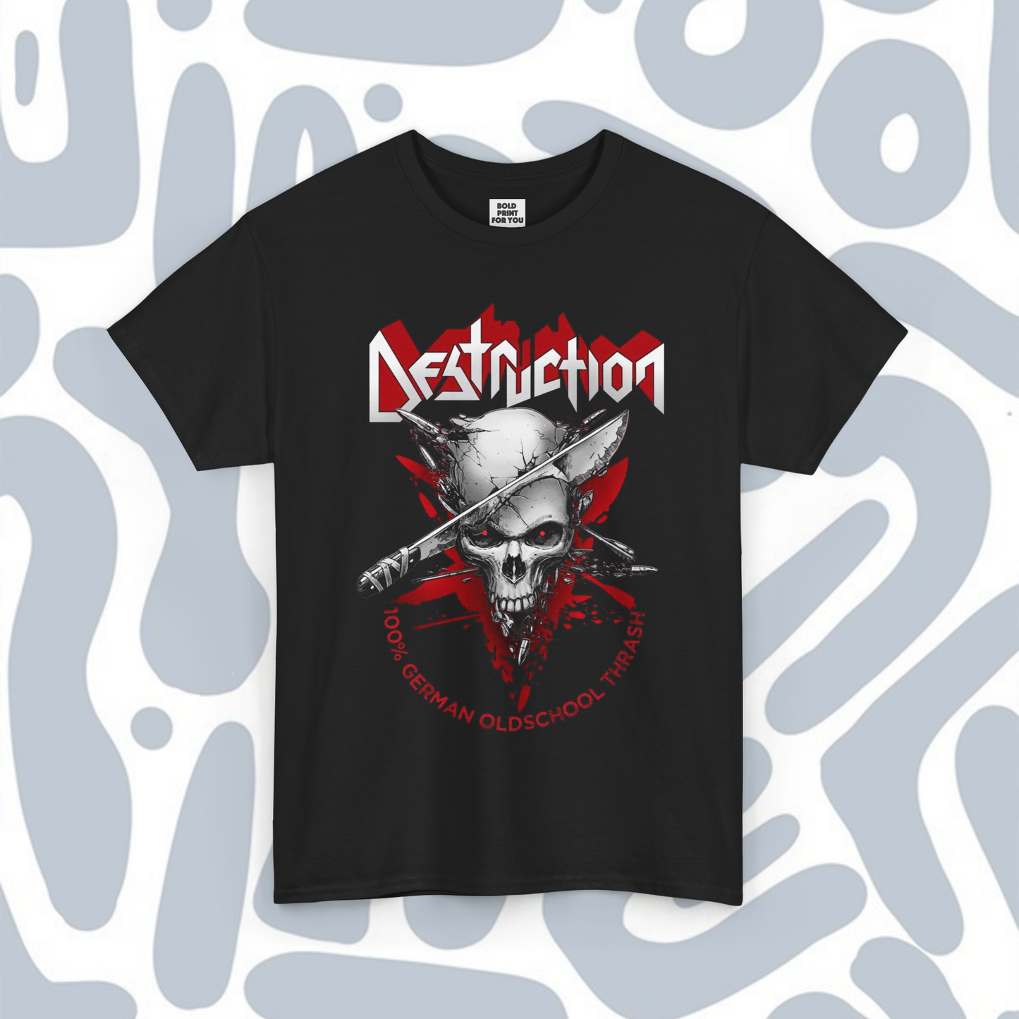 Destruction T-Shirt, Metal Unisex tee