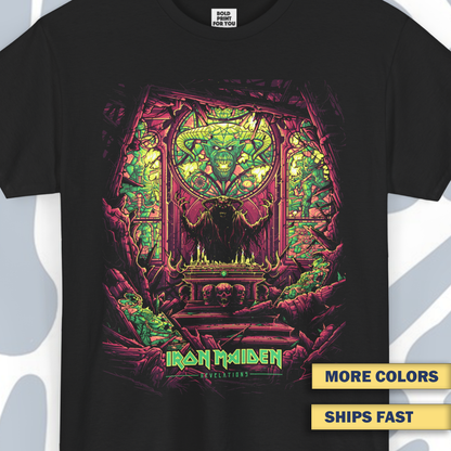 Iron Maiden 1 T-Shirt, Funny Unisex tee