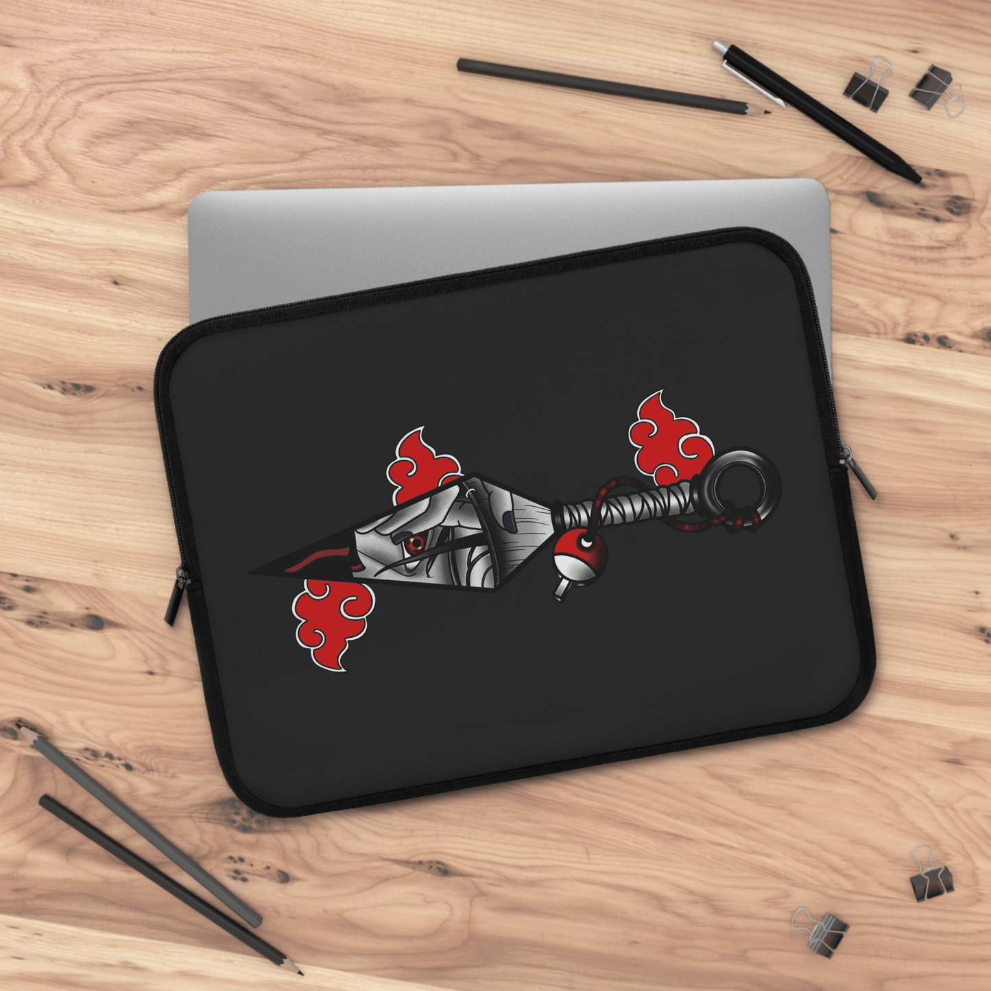 Anime Naruto Laptop sleeve macbook or any laptop 12, 13, 14, 16, 17 inch with print, Laptop carrying case, anime laptop case - Bolt Print