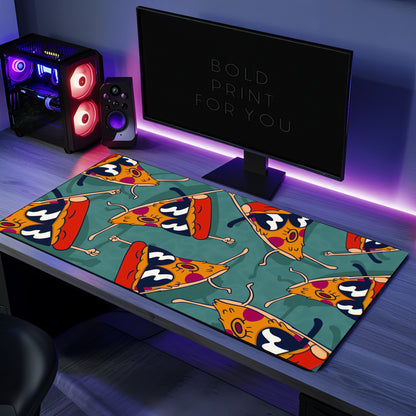 Cool Pizza Desk Mat