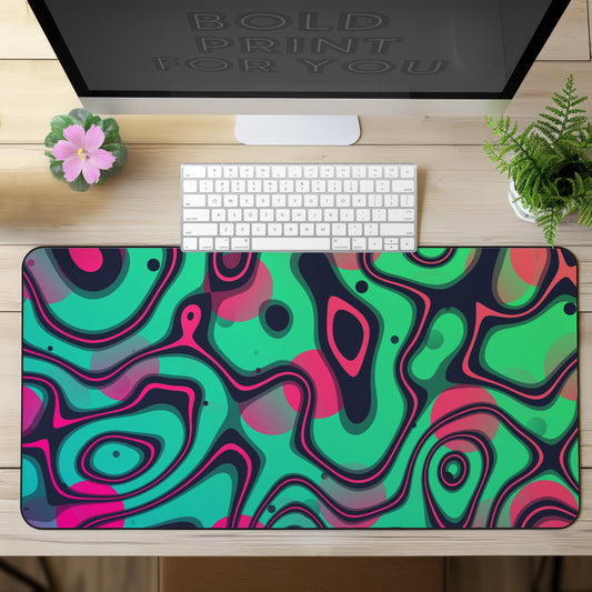 Abstract Symphony Desk Mat