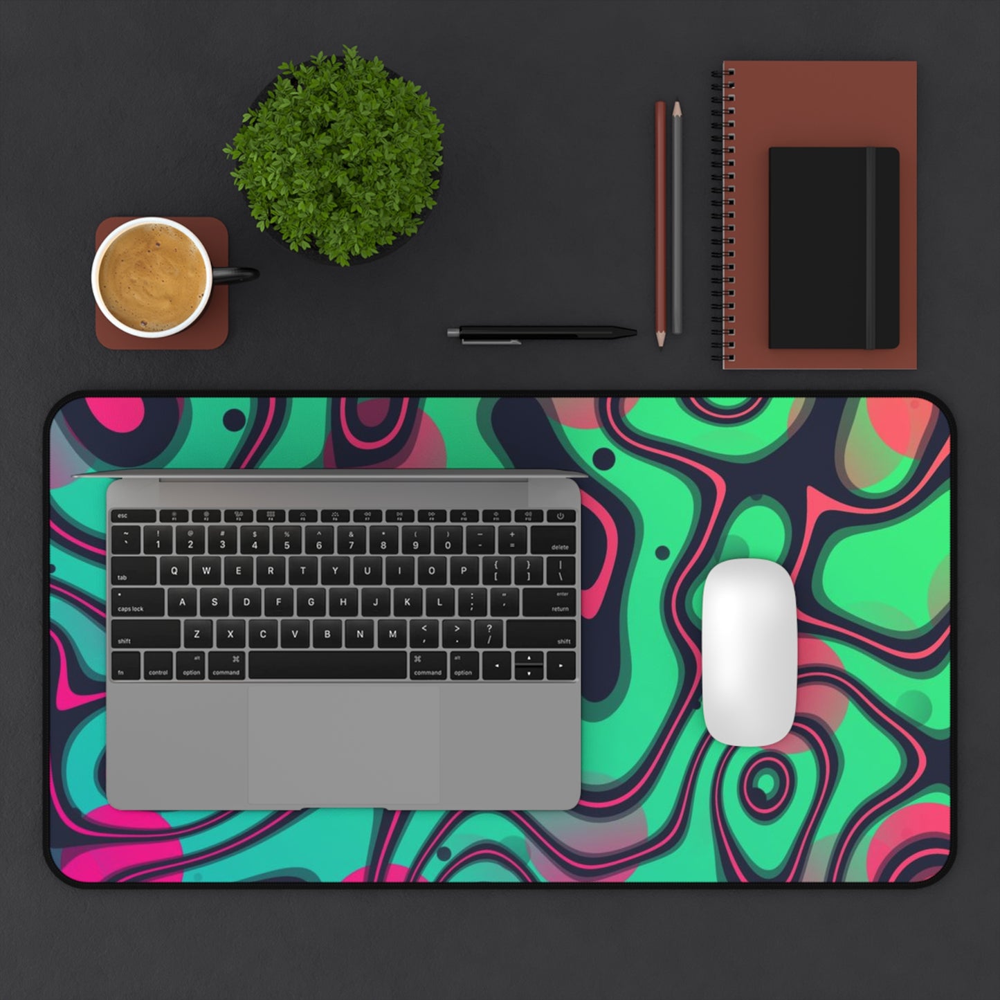 Abstract Symphony Desk Mat