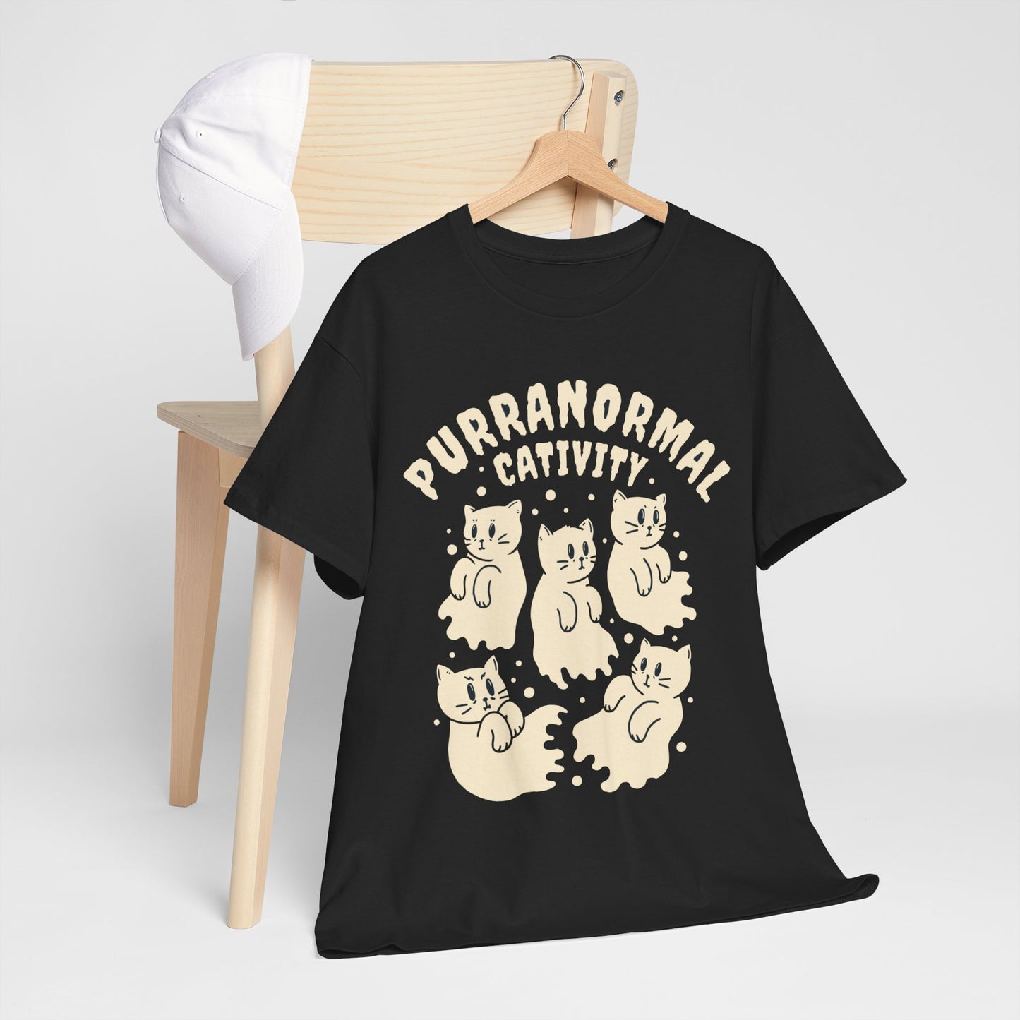 Purranormal Cativity T-shirt, funny t-shirt, graphic shirts, unisex tshirt, printed T-shirt