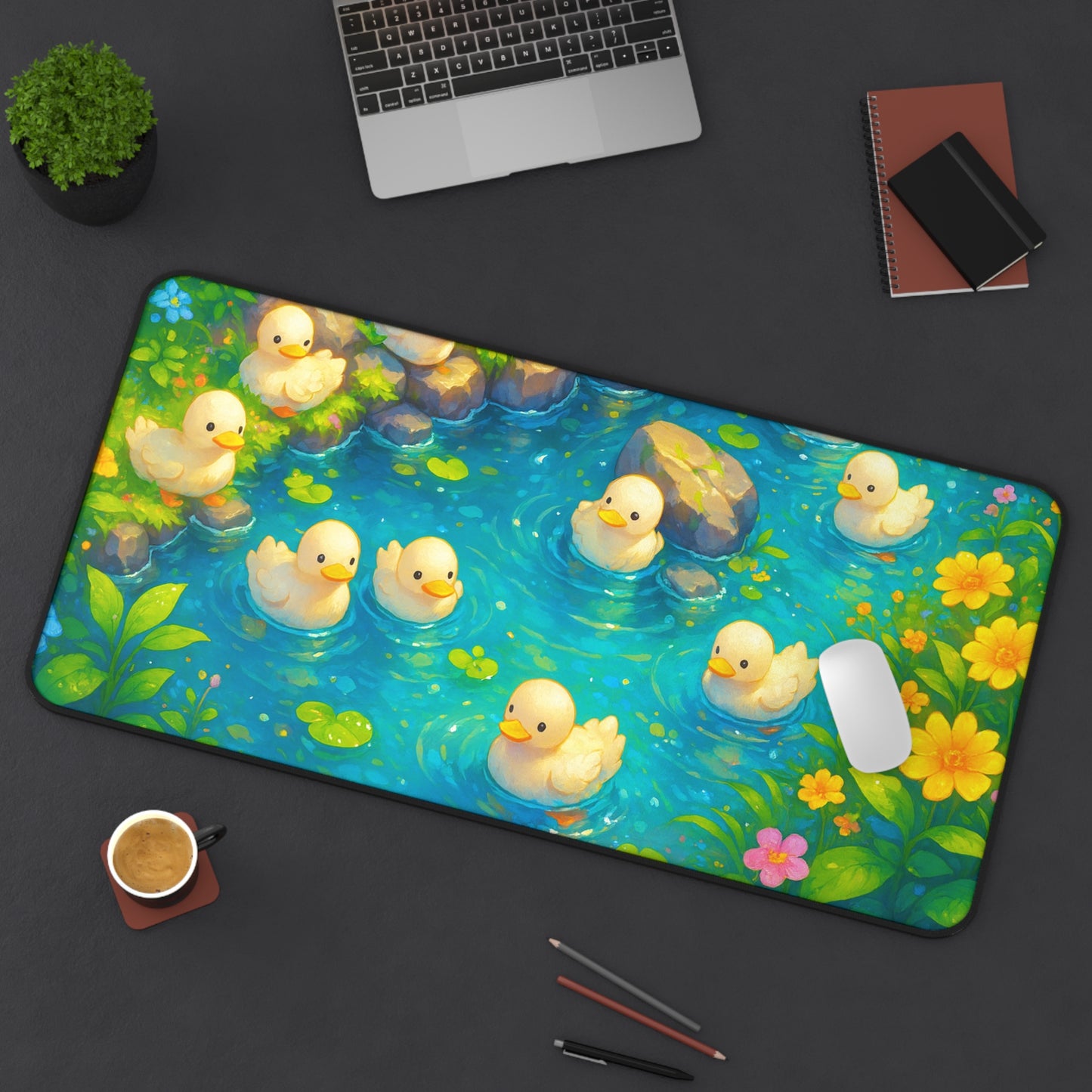 Funny Ducks Gaming Desk Mat