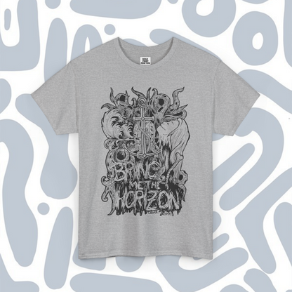 BRING ME THE HORIZON (art 3) T-Shirt, Metal Unisex tee