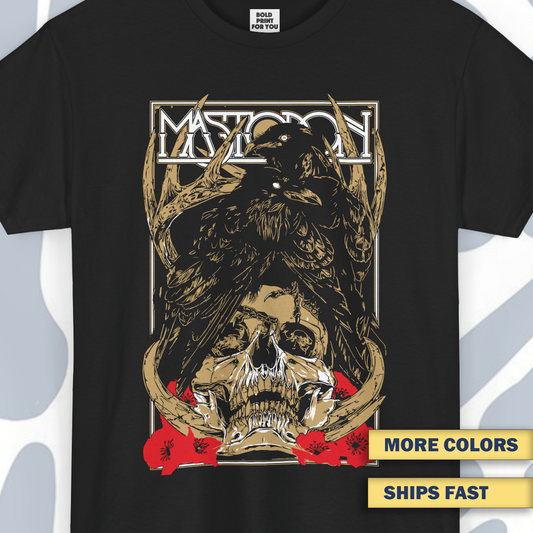 Mastodon T-Shirt, Metal Unisex tee