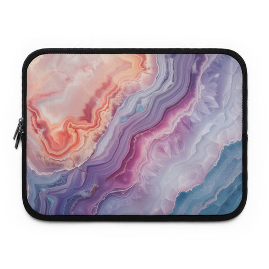 Light marble Laptop sleeve macbook or any laptop, laptop bag, Laptop carrying case