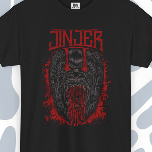 Jinjer (art 2) Band T-Shirt, Metal Unisex tee