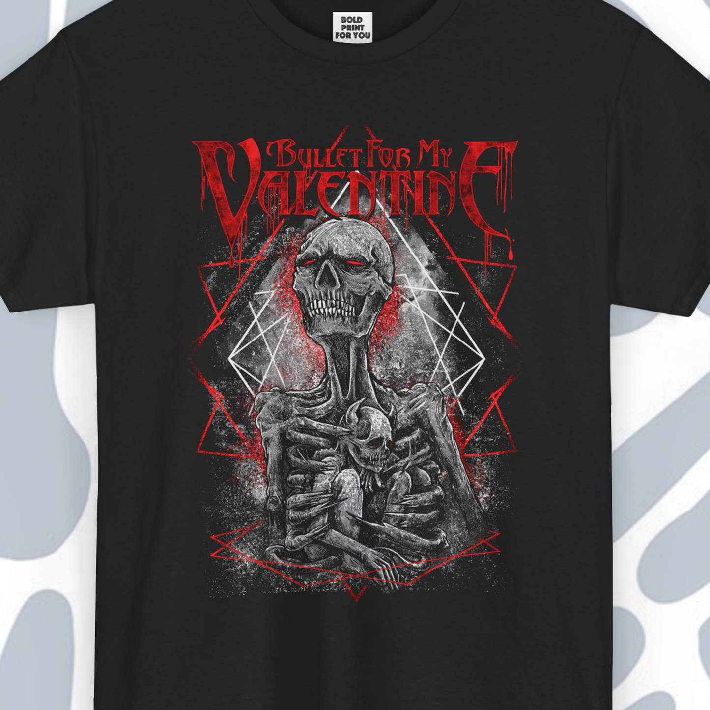 BULLET FOR MY VALENTINE (art 4) T-Shirt, Unisex Metal Merch