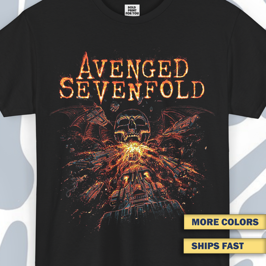 Avenged Sevenfold T-Shirt, Metal Unisex tee